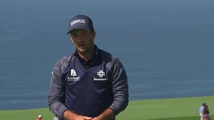 Denny McCarthy | Round 3 | 2nd hole | Shot 4 | 2025 Genesis