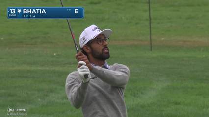 Akshay Bhatia | Round 1 | 13th hole | Shot 2 | 2025 Procore