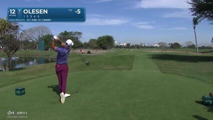 Thorbjørn Olesen | Round 3 | 12th hole | Shot 1 | 2025 Mexico Open