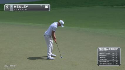 Russell Henley | Round 4 | 9th hole | Shot 3 | 2025 TOUR Championship