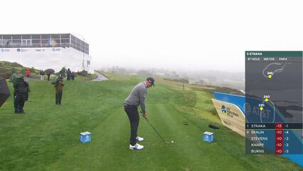 Sepp Straka | Round 3 | 8th hole | Shot 1 | 2025 AT&T Pebble Beach