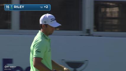 Davis Riley | Round 2 | 15th hole | Shot 4 | 2025 Charles Schwab