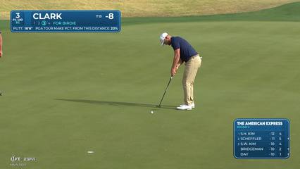 Wyndham Clark | Round 2 | 3rd hole | Shot 3 | 2026 The American Express
