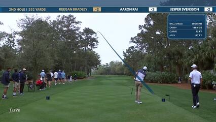 Keegan Bradley | Round 4 | 2nd hole | Shot 1 | 2025 THE PLAYERS