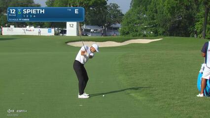 Jordan Spieth | Round 1 | 12th hole | Shot 3 | 2025 Charles Schwab