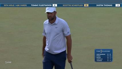 Scottie Scheffler | Round 1 | 15th hole | Shot 3 | 2026 THE PLAYERS