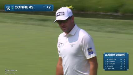 Corey Conners | Round 4 | 15th hole | Shot 3 | 2025 the Memorial