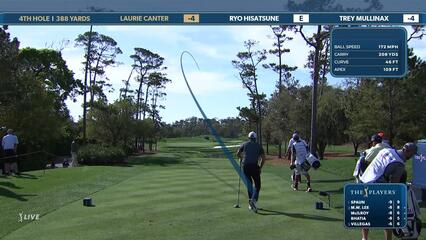 Laurie Canter | Round 2 | 4th hole | Shot 1 | 2025 THE PLAYERS