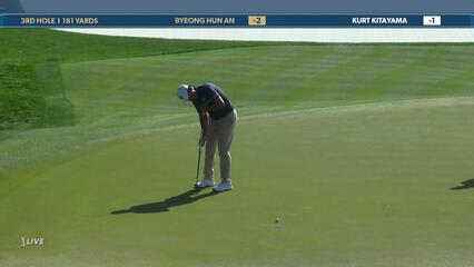 Byeong Hun An | Round 3 | 3rd hole | Shot 5 | 2025 THE PLAYERS