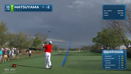 Hideki Matsuyama | Round 1 | 13th hole | Shot 1 | 2026 Arnold Palmer