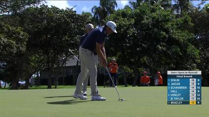 Keegan Bradley | Round 4 | 10th hole | Shot 4 | 2025 Sony Open