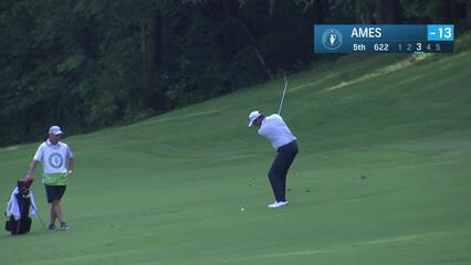 Stephen Ames | Round 4 | 5th hole | Shot 3 | 2025 Tradition
