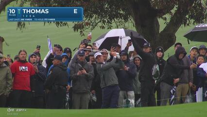 Justin Thomas | Round 1 | 10th hole | Shot 2 | 2025 Genesis