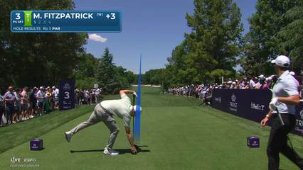 Matt Fitzpatrick | Round 2 | 3rd hole | Shot 1 | 2026 Truist Championship