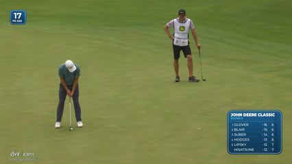 Jordan Spieth | Round 3 | 17th hole | Shot 5 | 2026 John Deere