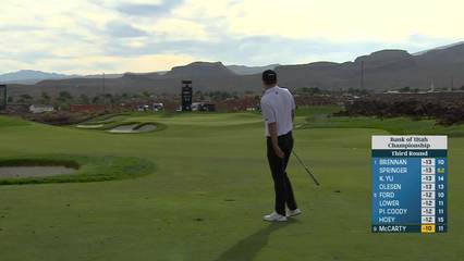Matt McCarty | Round 3 | 12th hole | Shot 2 | 2025 Bank of Utah
