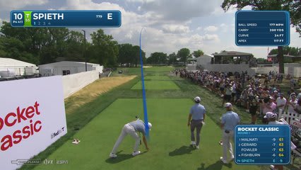 Jordan Spieth | Round 1 | 10th hole | Shot 1 | 2026 Rocket Classic