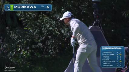 Collin Morikawa | Round 2 | 6th hole | Shot 1 | 2026 The Genesis
