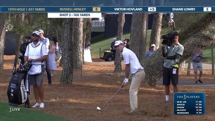 Russell Henley | Round 2 | 15th hole | Shot 2 | 2025 THE PLAYERS