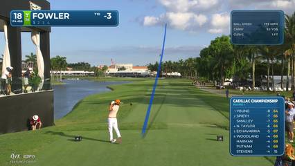Rickie Fowler | Round 1 | 18th hole | Shot 1 | 2026 Cadillac
