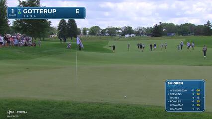 Chris Gotterup | Round 1 | 1st hole | Shot 2 | 2025 3M Open