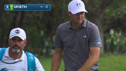 Jordan Spieth | Round 1 | 9th hole | Shot 4 | 2026 Valero