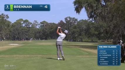Michael Brennan | Round 2 | 3rd hole | Shot 1 | 2025 The RSM Classic