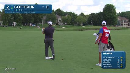 Chris Gotterup | Round 1 | 2nd hole | Shot 2 | 2025 3M Open