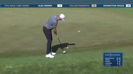 Taylor Pendrith | Round 2 | 11th hole | Shot 4 | 2026 THE PLAYERS