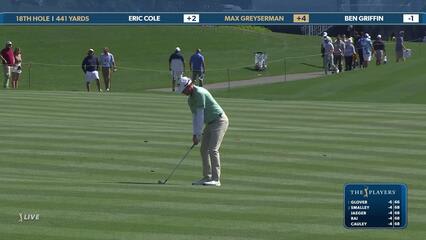 Max Greyserman | Round 1 | 18th hole | Shot 2 | 2025 THE PLAYERS