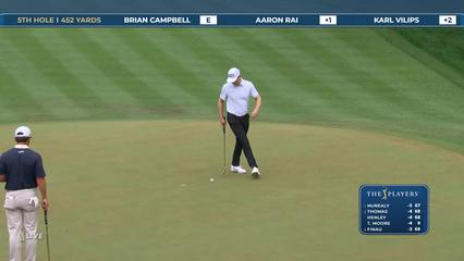 Brian Campbell | Round 1 | 5th hole | Shot 4 | 2026 THE PLAYERS
