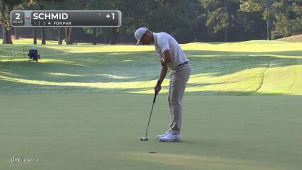 Matti Schmid | Round 1 | 2nd hole | Shot 4 | 2025 FedEx St. Jude