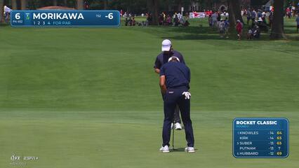 Collin Morikawa | Round 2 | 6th hole | Shot 4 | 2025 Rocket Classic
