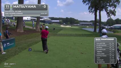 Hideki Matsuyama | Round 2 | 11th hole | Shot 1 | 2025 BMW Championship