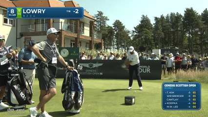 Shane Lowry | Round 1 | 8th hole | Shot 1 | 2026 Genesis Scottish Open