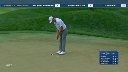 Harris English | Round 1 | 10th hole | Shot 4 | 2026 THE PLAYERS