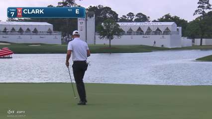 Wyndham Clark | Round 1 | 16th hole | Shot 5 | -1 
