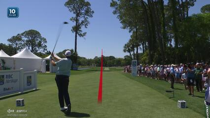 Shane Lowry | Round 1 | 10th hole | Shot 1 | 2025 RBC Heritage