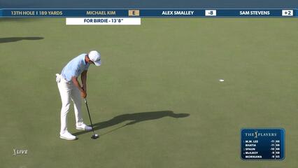 Michael Kim | Round 2 | 13th hole | Shot 3 | 2025 THE PLAYERS