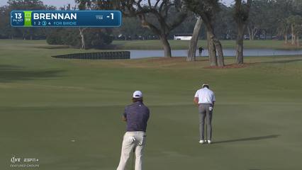Michael Brennan | Round 2 | 13th hole | Shot 3 | 2025 The RSM Classic