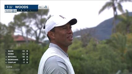 Tiger Woods | 2023 Genesis | Round 3 | 1st hole | Shot 2