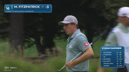 Matt Fitzpatrick | Round 2 | 7th hole | Shot 2 | 2025 Wyndham