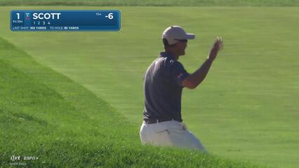 Adam Scott | Round 3 | 1st hole | Shot 2 | 2025 3M Open