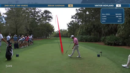 Brian Harman | Round 3 | 2nd hole | Shot 1 | 2026 THE PLAYERS