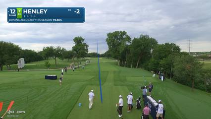 Russell Henley | Round 1 | 12th hole | Shot 1 | 2026 Charles Schwab