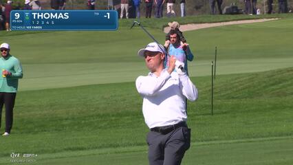 Justin Thomas | Round 3 | 9th hole | Shot 3 | 2025 Genesis