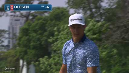 Thorbjørn Olesen | Round 3 | 8th hole | Shot 5 | 2026 Texas Children's