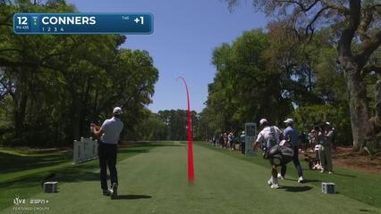 Corey Conners | Round 1 | 12th hole | Shot 1 | 2025 RBC Heritage