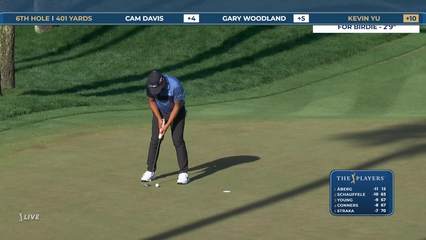 Kevin Yu | Round 2 | 6th hole | Shot 3 | 2026 THE PLAYERS