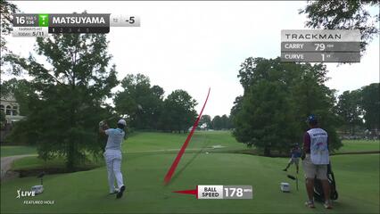Hideki Matsuyama | 2024 FedEx St. Jude | Round 1 | 16th hole | Shot 1
